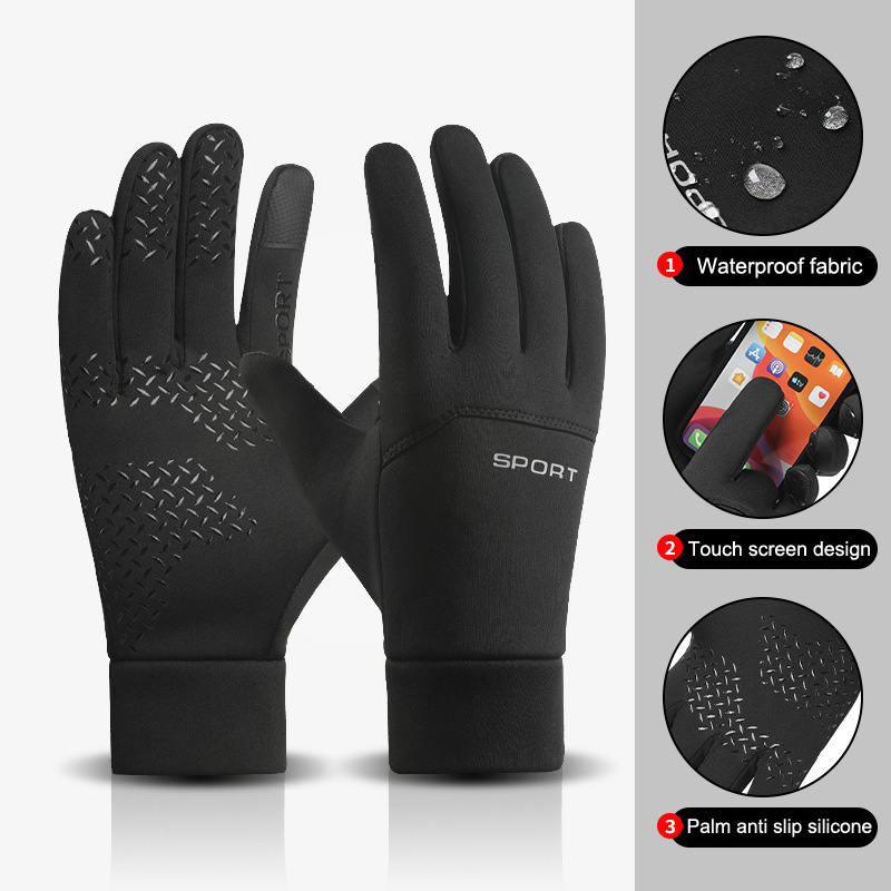 Magic Touch Glove - Winter Buitensporten Hardloophandschoen Warm Touchscreen Gym