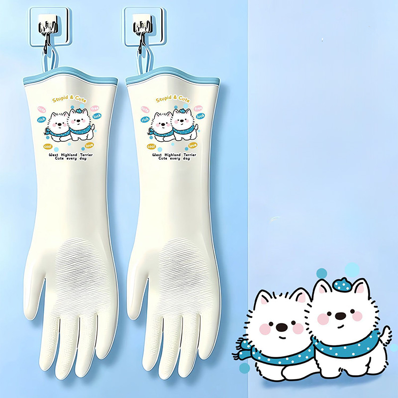 Dish Glove Rubber - Nitril afwashandschoenen, dik, waterdicht, comfortabel, huidvriendelijk,