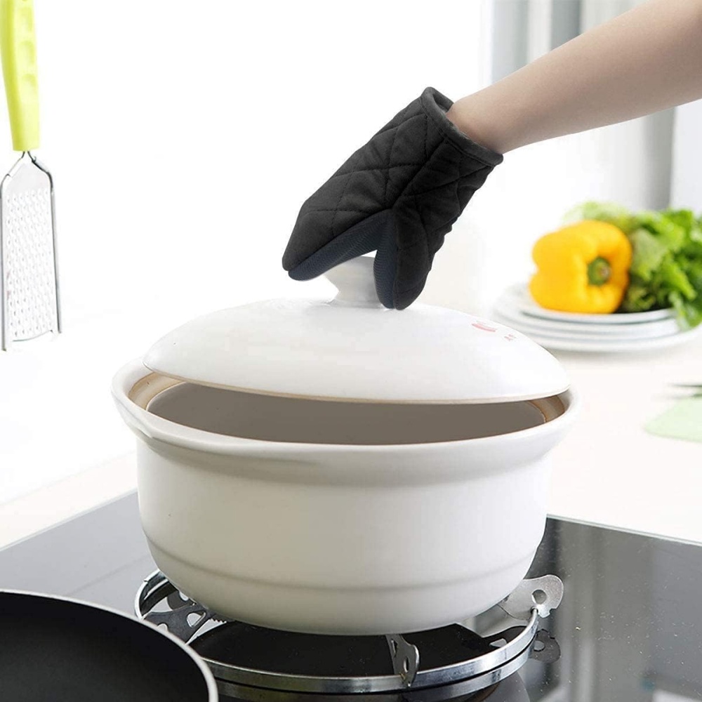 Ovenwanten 500 ° F hittebesten - Oven Mitt Silicone recensie en prijs