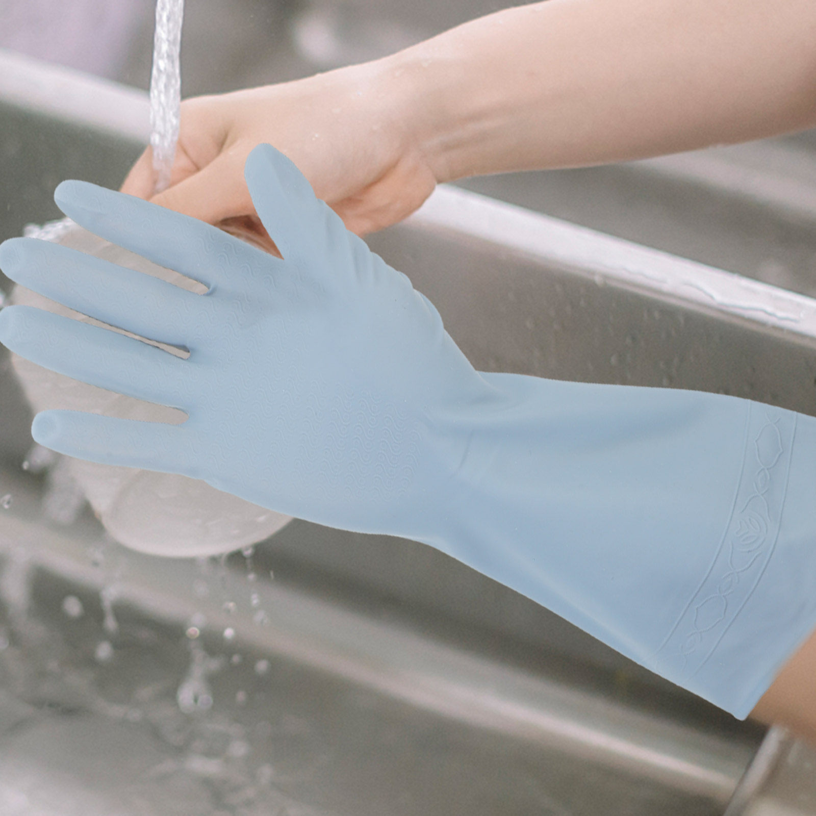 3 paar waterdichte rubberen ke - Dish Glove Rubber recensie en prijs