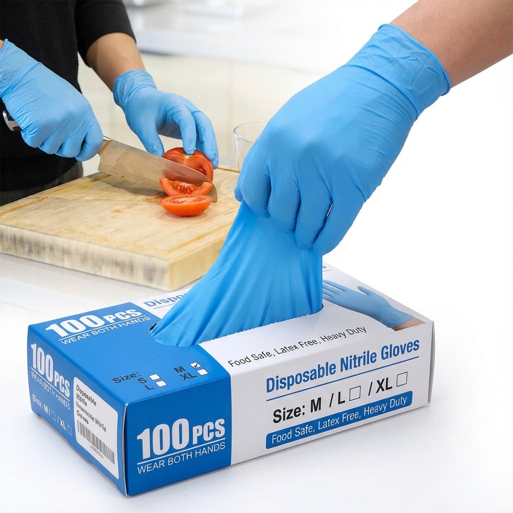 100 stuks Heavy Duty Nitril We - Rubber Glove Cleaning recensie en prijs